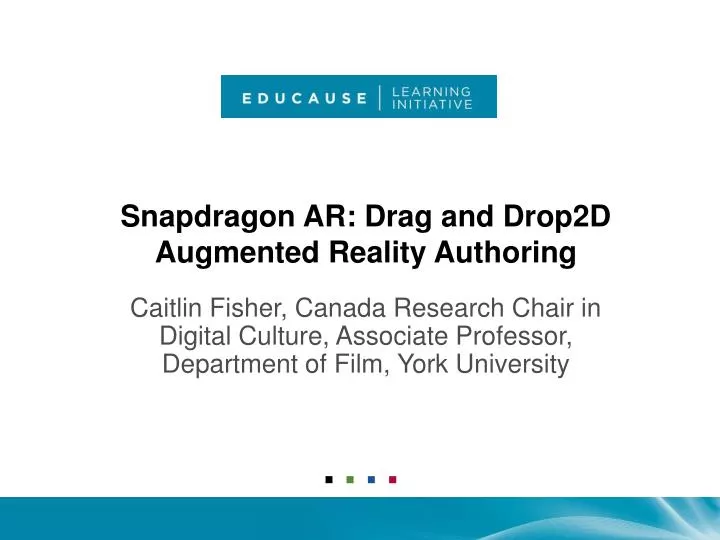 snapdragon ar drag and drop2d augmented reality authoring