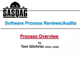 Software Process Reviews/Audits