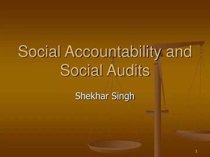 social accountability and social audits