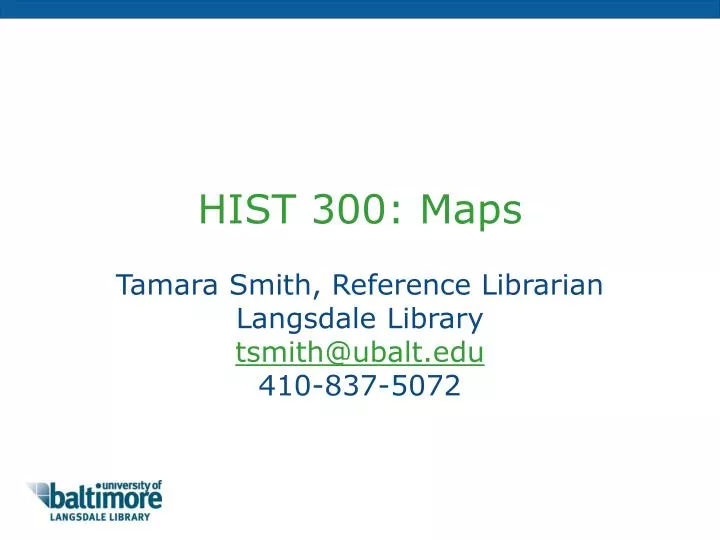 hist 300 maps