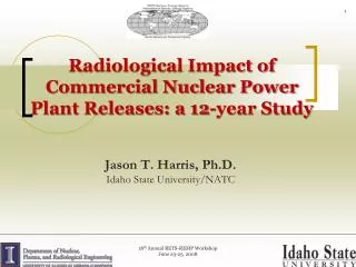 Radiological Impact of Commercial Nuclear Power Plant Releases: a 12-year Study