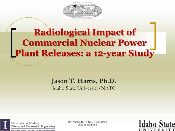 radiological impact of commercial nuclear power plant releases a 12 year study