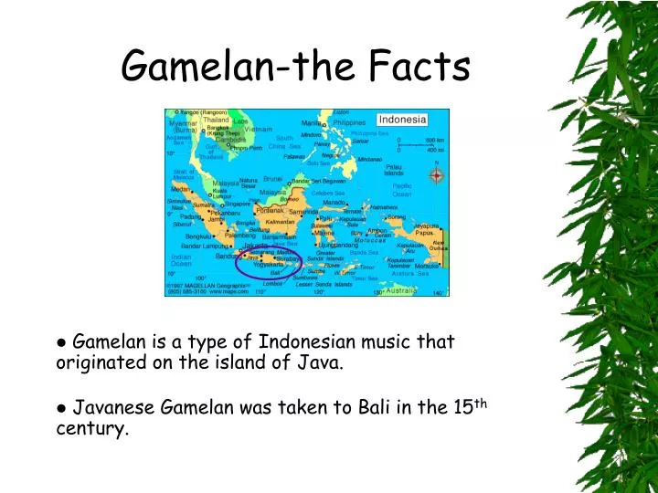 gamelan the facts