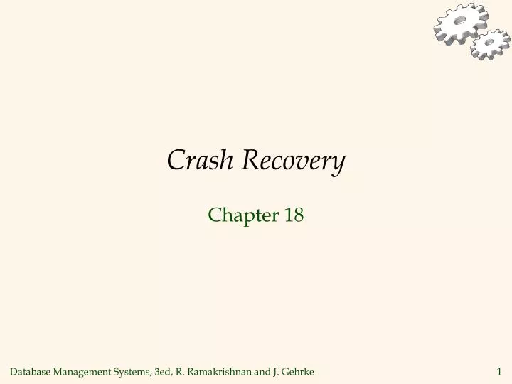 crash recovery