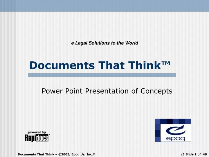 documents that think