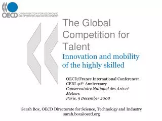 The Global Competition for Talent