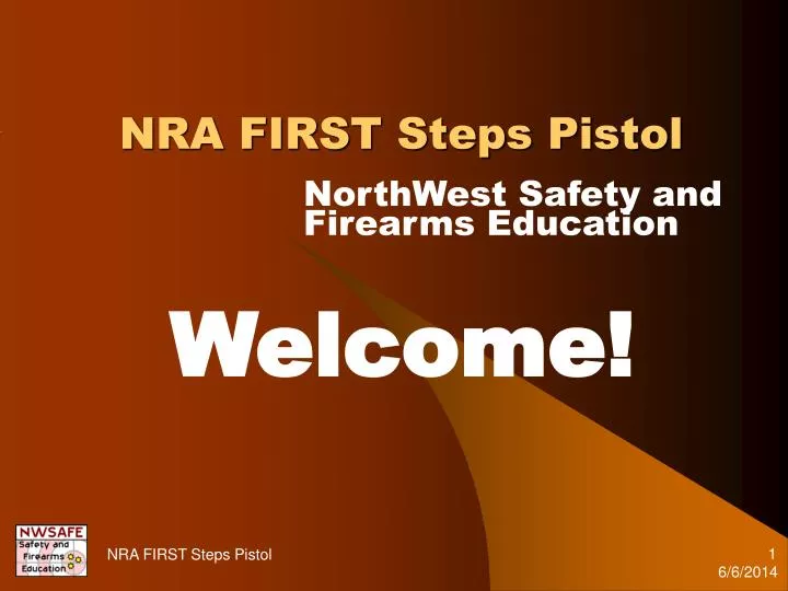 nra first steps pistol