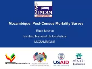Mozambique: Post-Census Mortality Survey