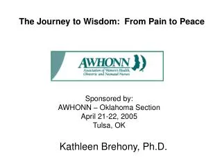The Journey to Wisdom: From Pain to Peace