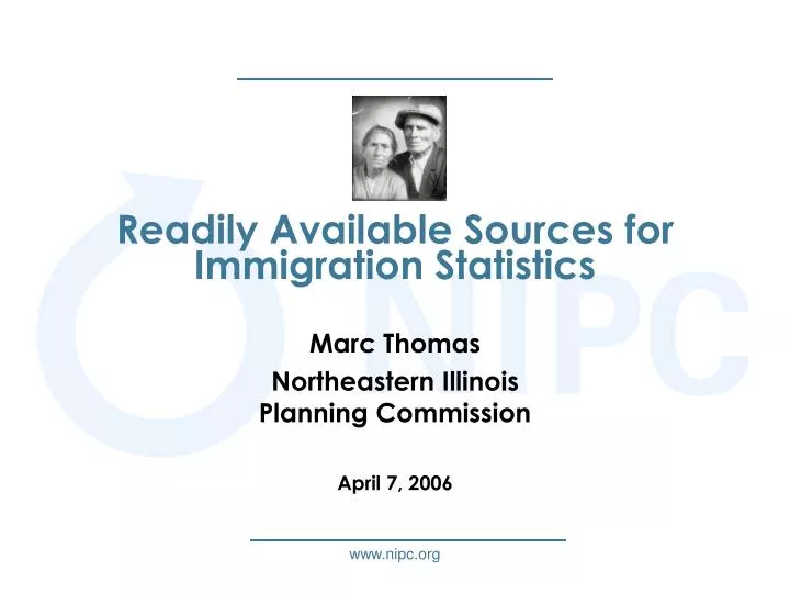 readily available sources for immigration statistics