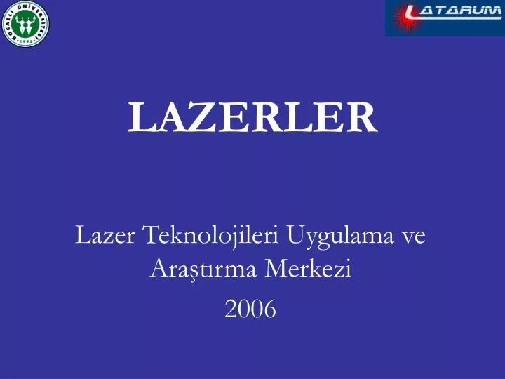 Lazer Teknolojisi Nedir? Kullanım Alanları Nelerdir? - Aktif Lazer