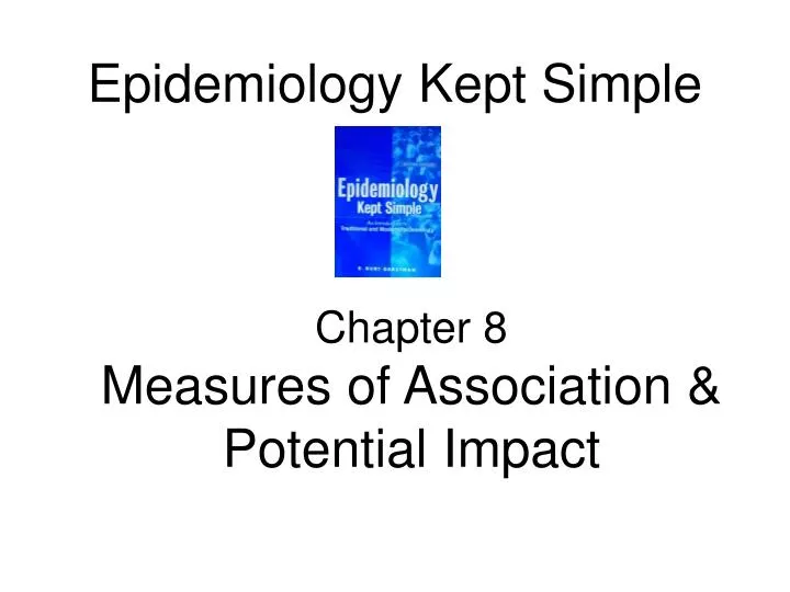 epidemiology kept simple