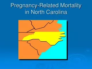 Pregnancy-Related Mortality in North Carolina