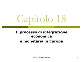 capitolo 18