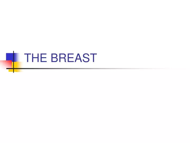 the breast