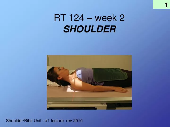 rt 124 week 2 shoulder