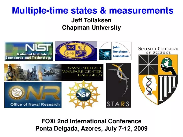 multiple time states measurements