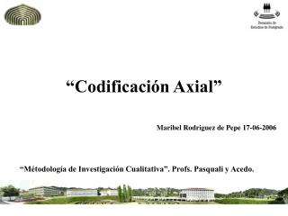 codificaci n axial