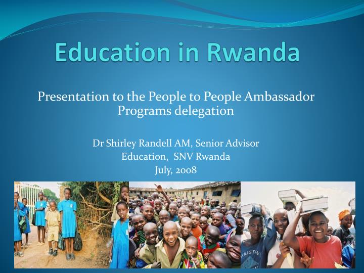 education in rwanda