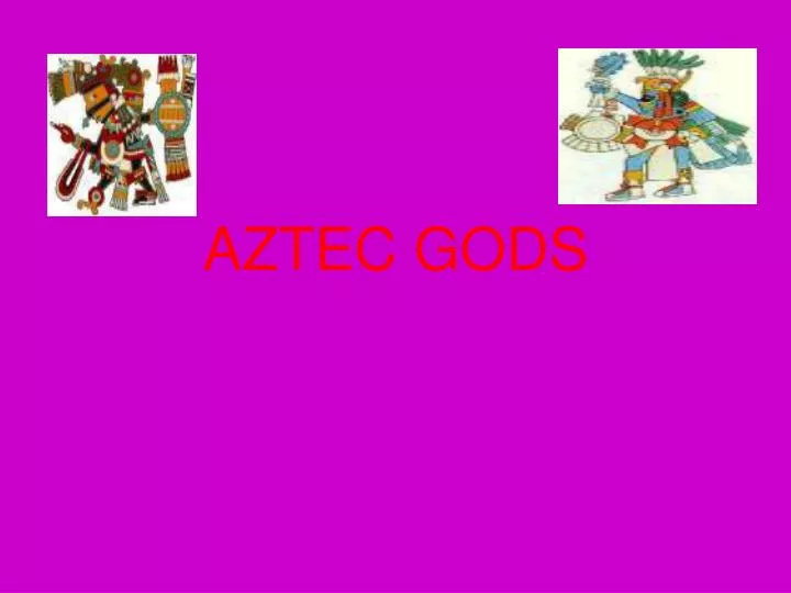 aztec gods