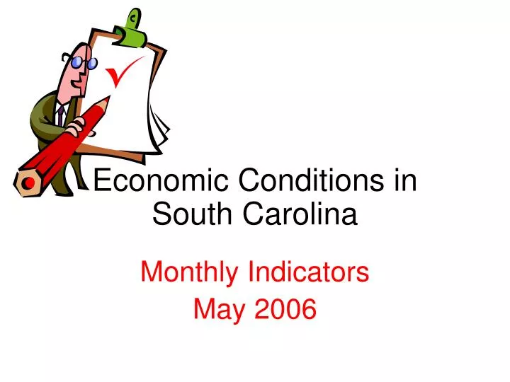 economic conditions in south carolina