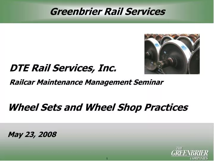 greenbrier rail services