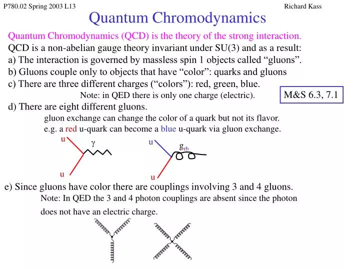 quantum chromodynamics
