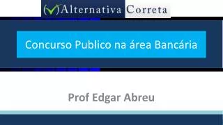 concurso publico na rea banc ria