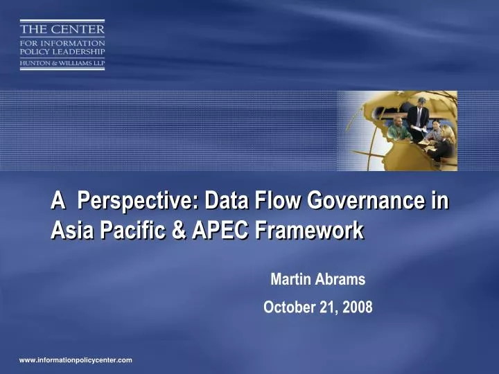 a perspective data flow governance in asia pacific apec framework