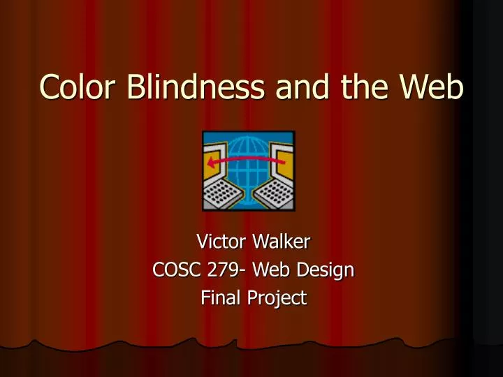 color blindness and the web