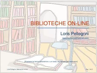 biblioteche on line