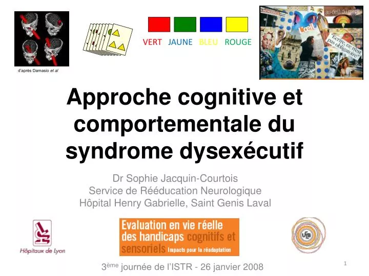 approche cognitive et comportementale du syndrome dysex cutif