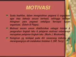 motivasi