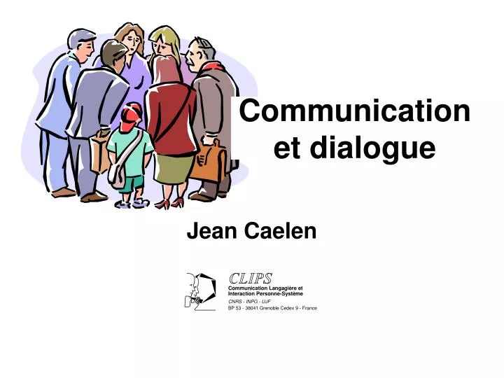 communication et dialogue