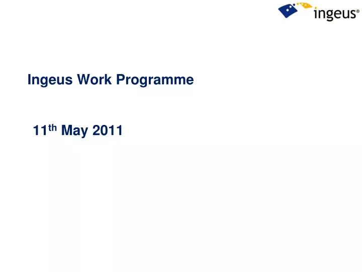 ingeus work programme 11 th may 2011