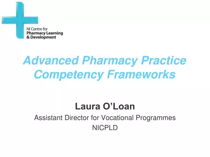 advanced pharmacy practice competency frameworks