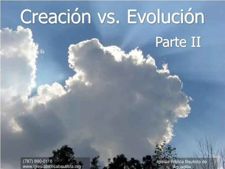 creaci n vs evoluci n