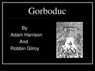 Gorboduc