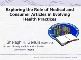 Exploring the Role of Medical and Consumer Articles in Evolving Health Practices