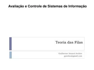 teoria das filas