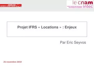 projet ifrs locations enjeux