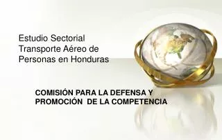 estudio sectorial transporte a reo de personas en honduras