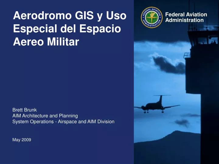 aerodromo gis y uso especial del espacio aereo militar