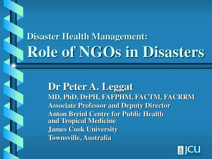 disaster health management role of ngos in disasters