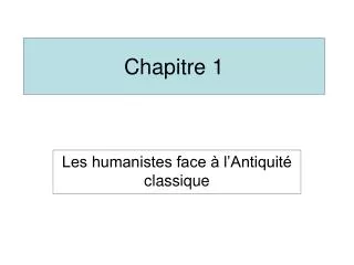 chapitre 1