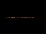Credit Resolution - Debt Collection Agency - slide 1
