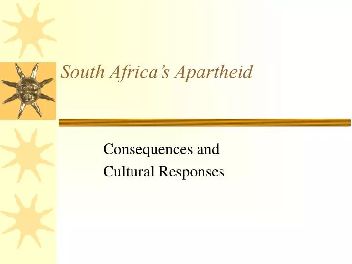 south africa s apartheid