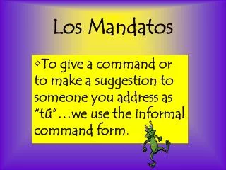 los mandatos