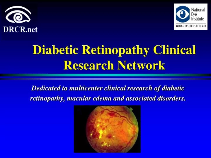 diabetic retinopathy clinical research network