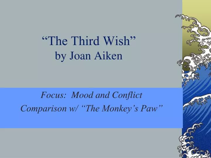 the third wish by joan aiken